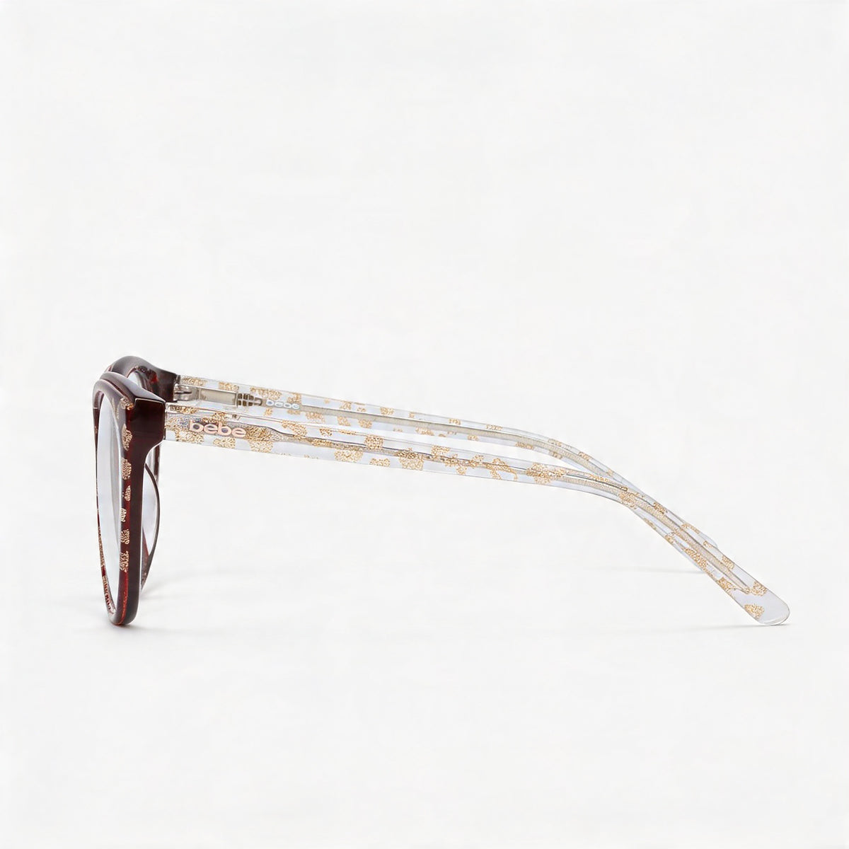 Bebe BB5189 Burgundy Cat Eye Eyeglasses for Women, Photo 2