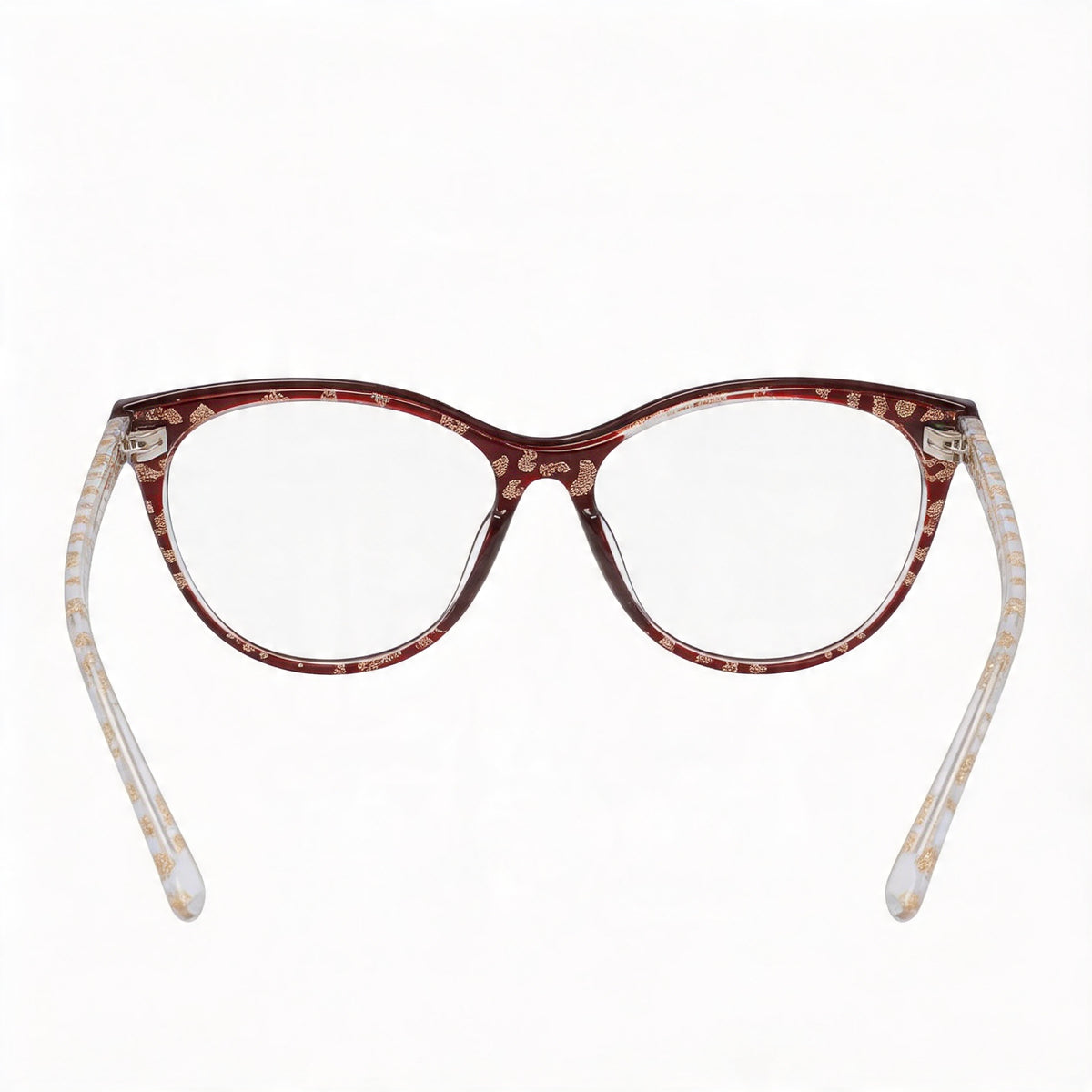 Bebe BB5189 Burgundy Cat Eye Eyeglasses for Women, Photo 3