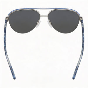 Bebe Classic Aviator Sunglasses for Women — front view, Acetate frame