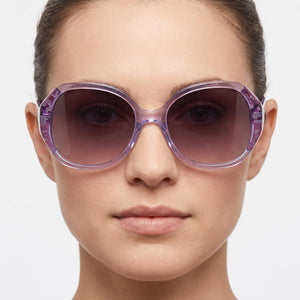 Bebe Classic Violet Sunglasses Women — lifestyle wear, garden parties and weekend brunches