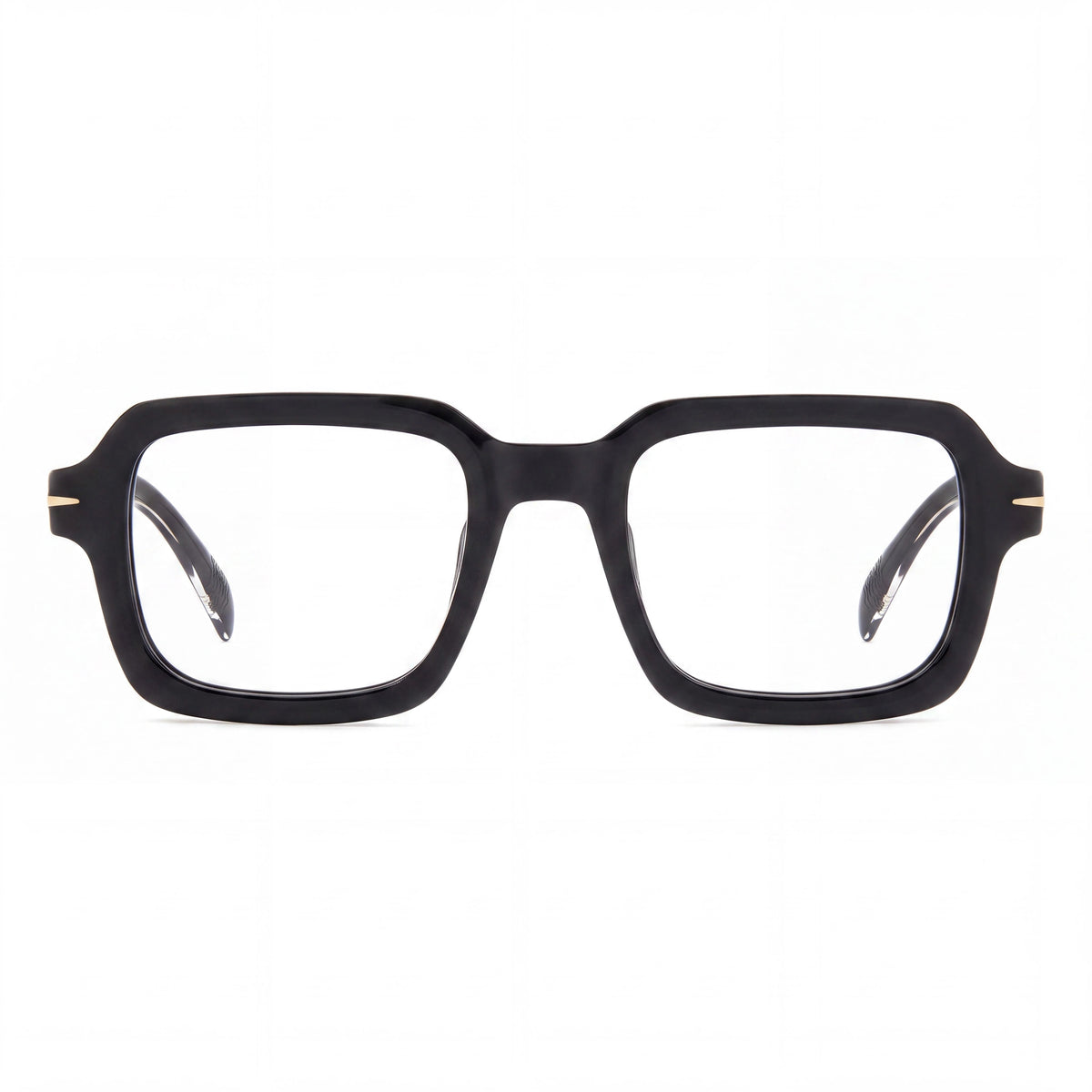 Gafas graduadas rectangulares Beckham 7113 807 para hombre, acetato 50 mm, Photo 2