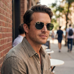 Beckham Db 1132/f/s Gold Horn Sunglasses Men — lifestyle wear, outdoor commute and office breaks