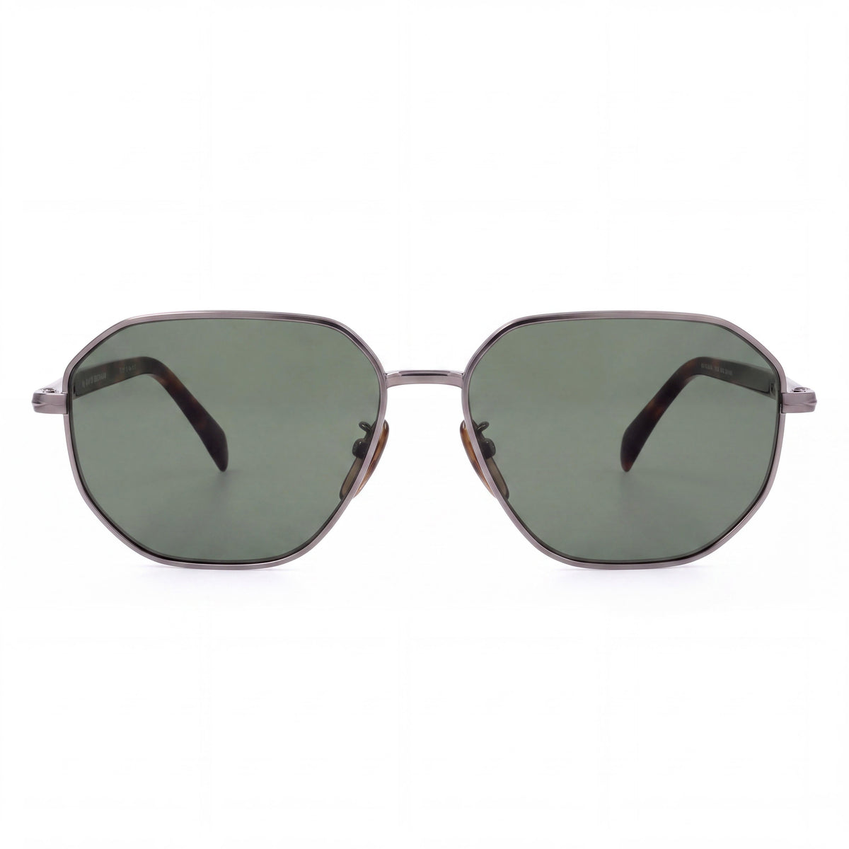 Gafas de sol de aviador para hombre Beckham DB 1132/F/S Ruthenium Havana, 60 mm, Photo 2