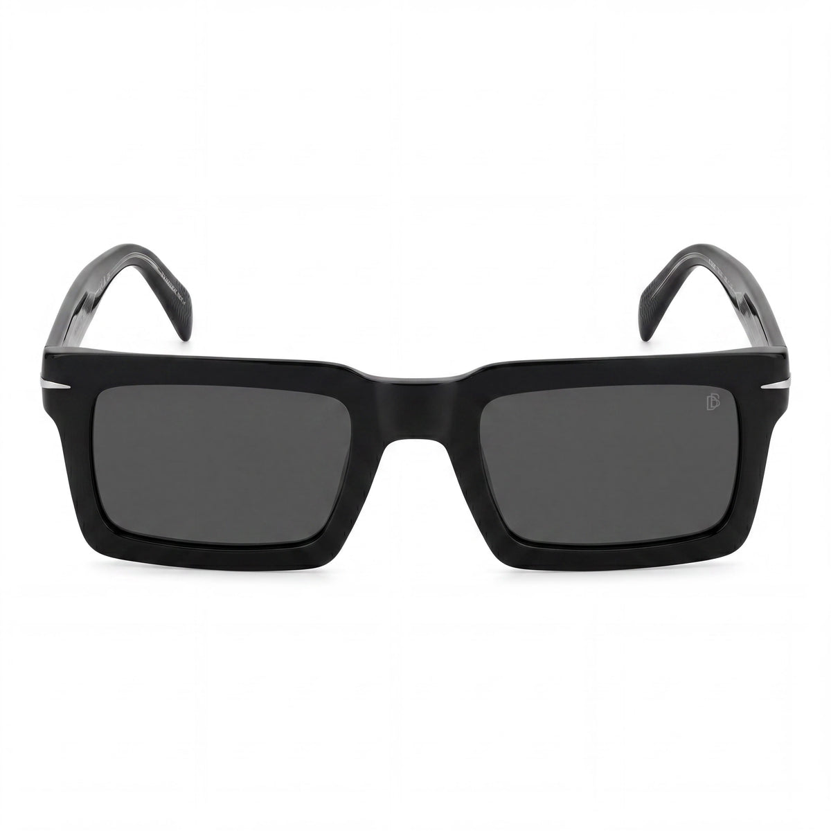 Gafas de sol rectangulares Beckham DB 7126/S para hombre, negro/gris, 51 mm, Photo 2