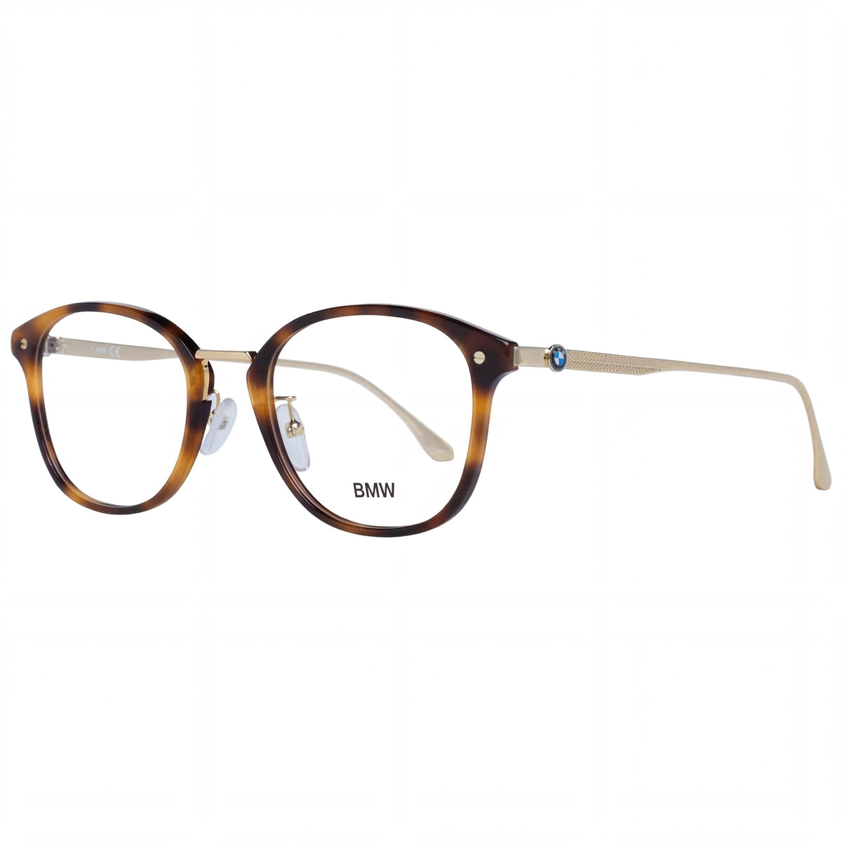 Gafas de sol redondas de plástico de 53 mm BMW Bw5013 Dark Havana para hombre, Photo 1