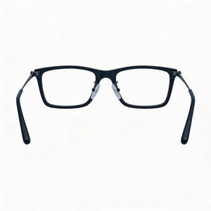 BMW Bw5020 Rectangle Eyeglasses for Men — interior view, Polycarbonate demo lenses