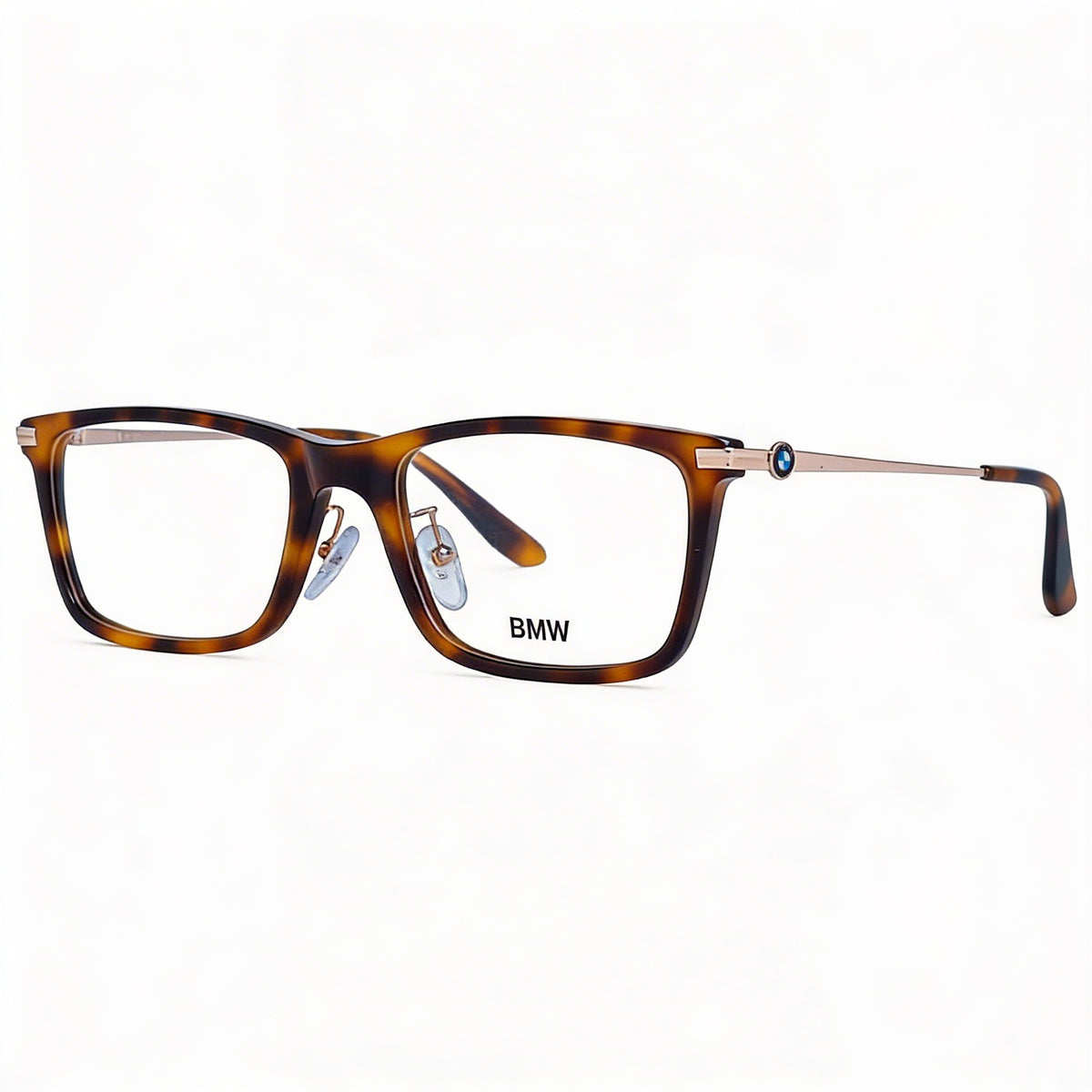 Gafas rectangulares BMW Bw5020 Dark Havana para hombre, 56 mm, Photo 2