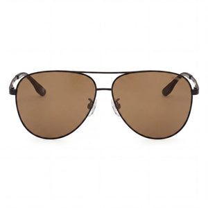 BMW Comtemporary Aviator Sunglasses for Men — front view, Titanium frame