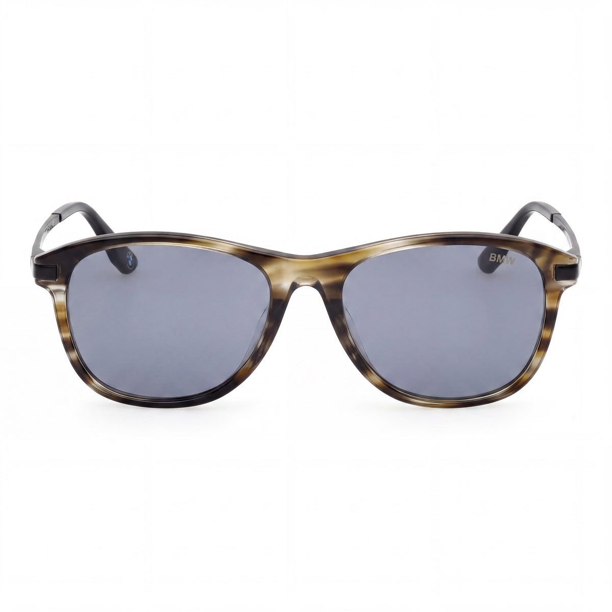 BMW Comtemporary Shiny Light Brown Oval Sunglasses for Men, 54mm, Photo 2