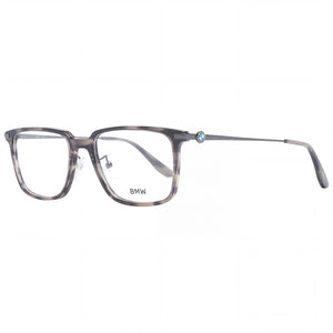 BMW Gray Rectangle Eyeglasses for Men, Plastic frame