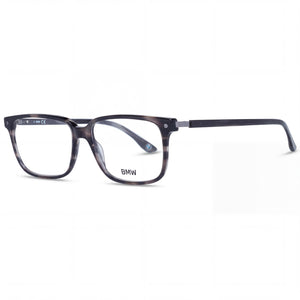 BMW Gray Rectangle Eyeglasses for Men, Plastic frame
