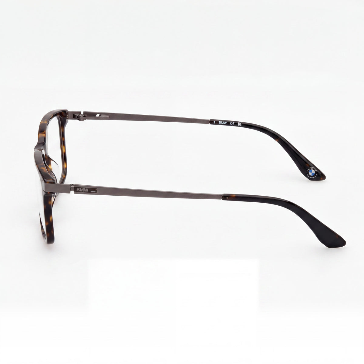 Gafas graduadas unisex BMW rectangulares color Habana, Photo 3