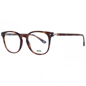 BMW Havana Square Eyeglasses for Men, Plastic frame