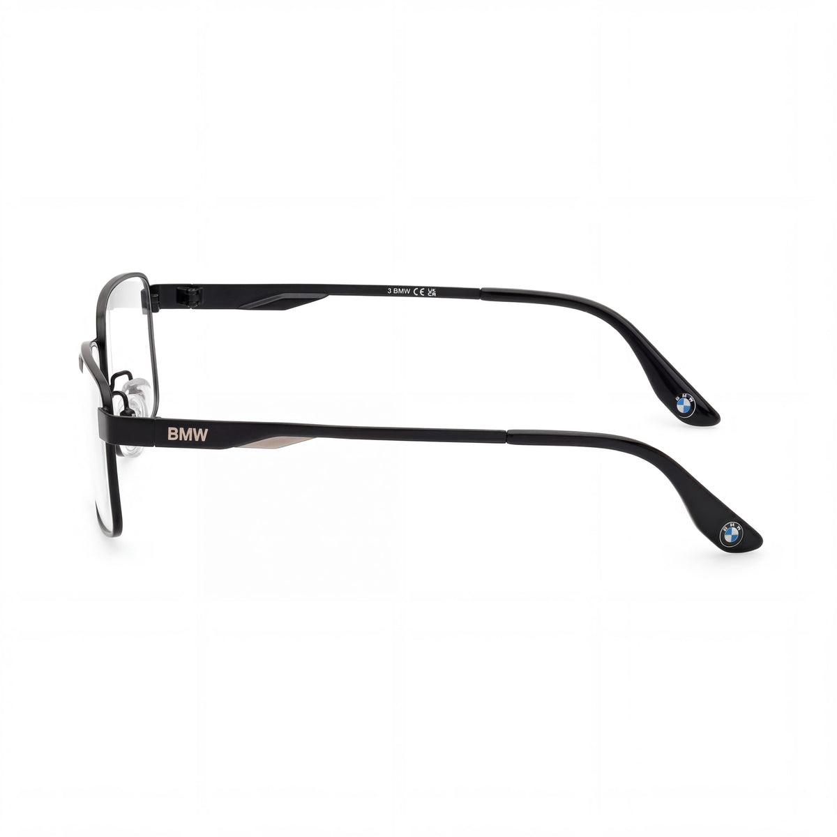 BMW Modern BW5071 Black Rectangle Eyeglasses for Women, Photo 2
