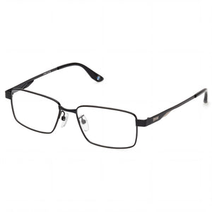 BMW Modern Black Rectangle Eyeglasses for Women, Acetate frame
