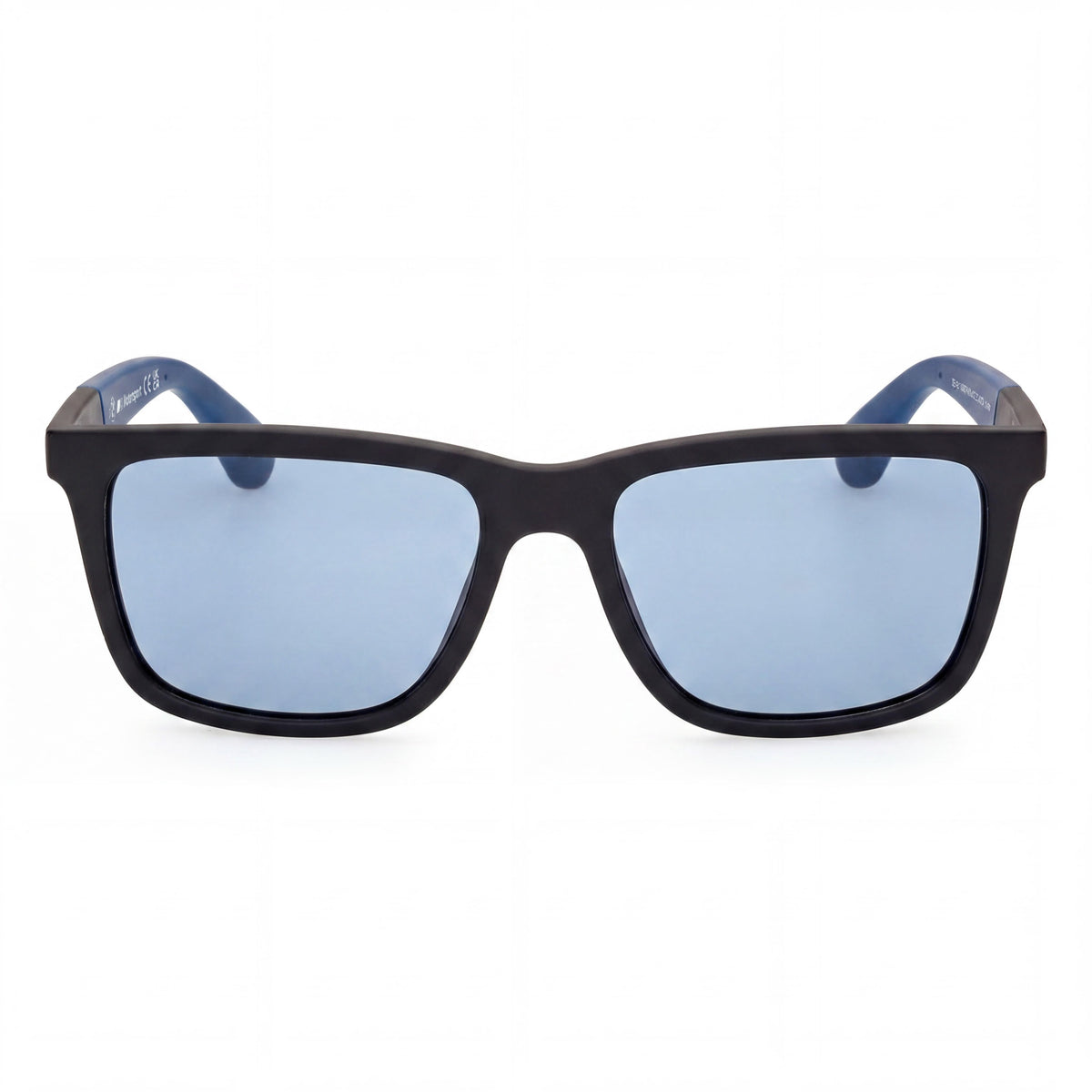 BMW MOTORSPORT BS0015 Matte Black Rectangle Sunglasses for Men, 66mm, Photo 2