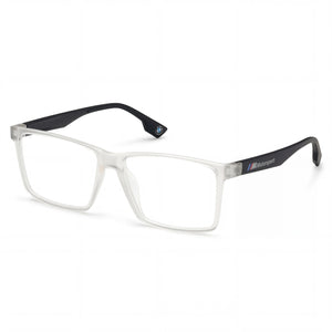 BMW MOTORSPORT Bs5003 Black Rectangle Eyeglasses for Men, Injected frame