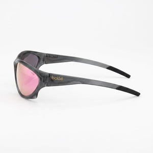 Bollé 31142 Shield Sunglasses Unisex — side view, Polarized Brown Pink lens