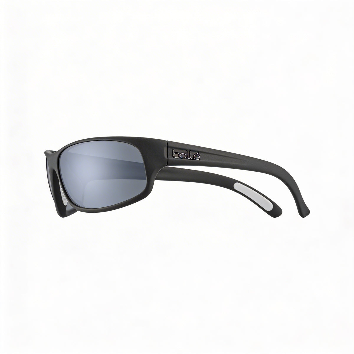 Bollé Anaconda Black Matte Rectangle Sunglasses Unisex, 64mm, Photo 3
