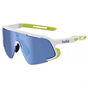 Bollé BS050002 White Shield Sunglasses for Men, Colourful frame