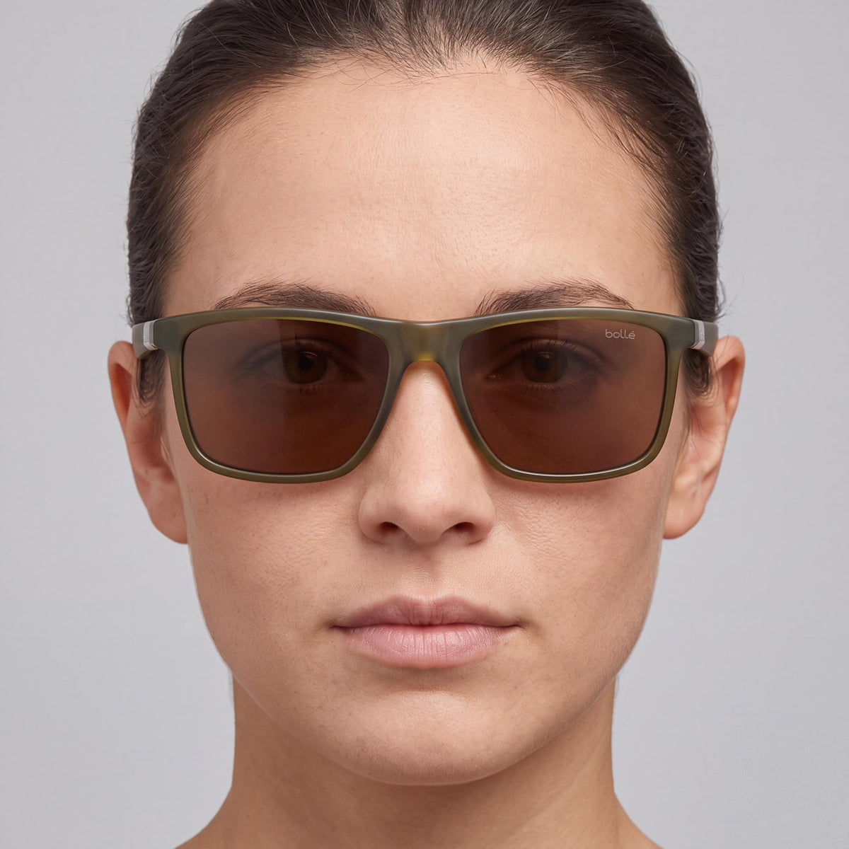 Bollé BS176001 Green Rectangle Sunglasses Unisex, 57mm, Photo 3