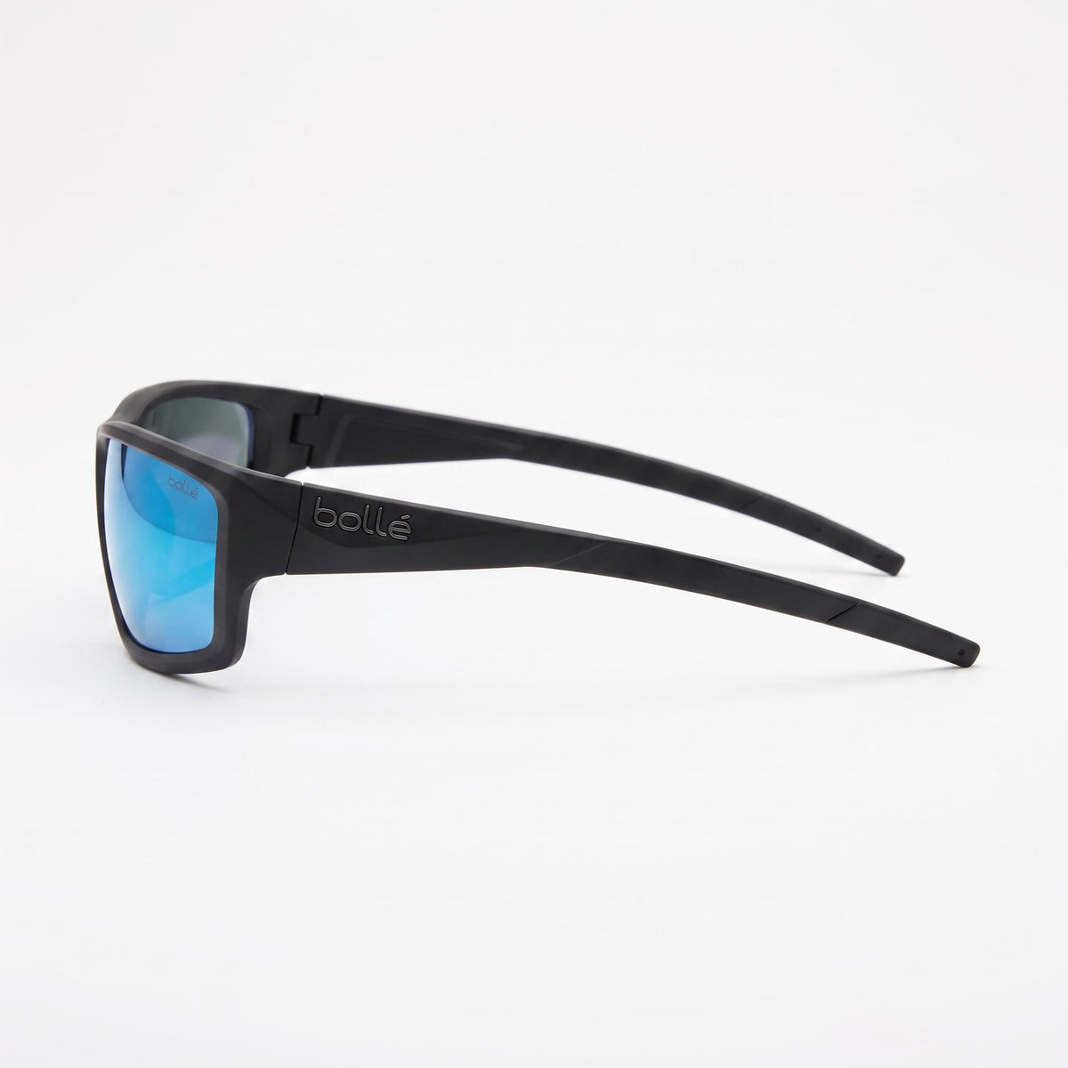 Bollé Cerber Black Matte Rectangle Polarized Sunglasses Unisex, 68mm, Photo 2