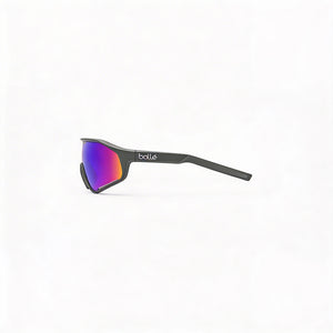 Bollé Shield Sunglasses Unisex — front view, Titanium frame