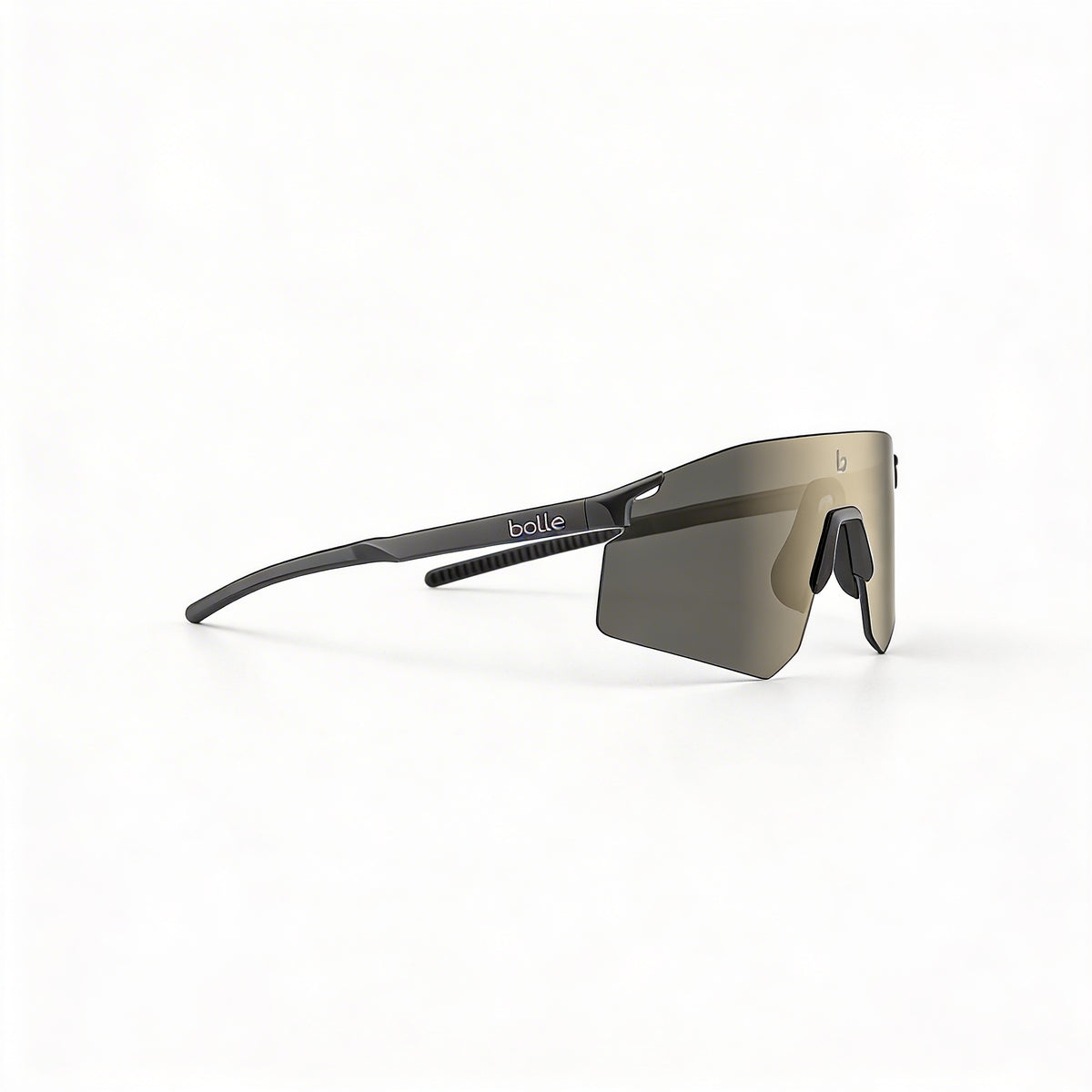 bollé Gafas de Sol de Ciclismo Unisexo para Adultos, sin Polarizar, Doradas, Negras Mate, Marco de Plástico y Nylon, Lentes de Policarbonato, 60 mm, Photo 2