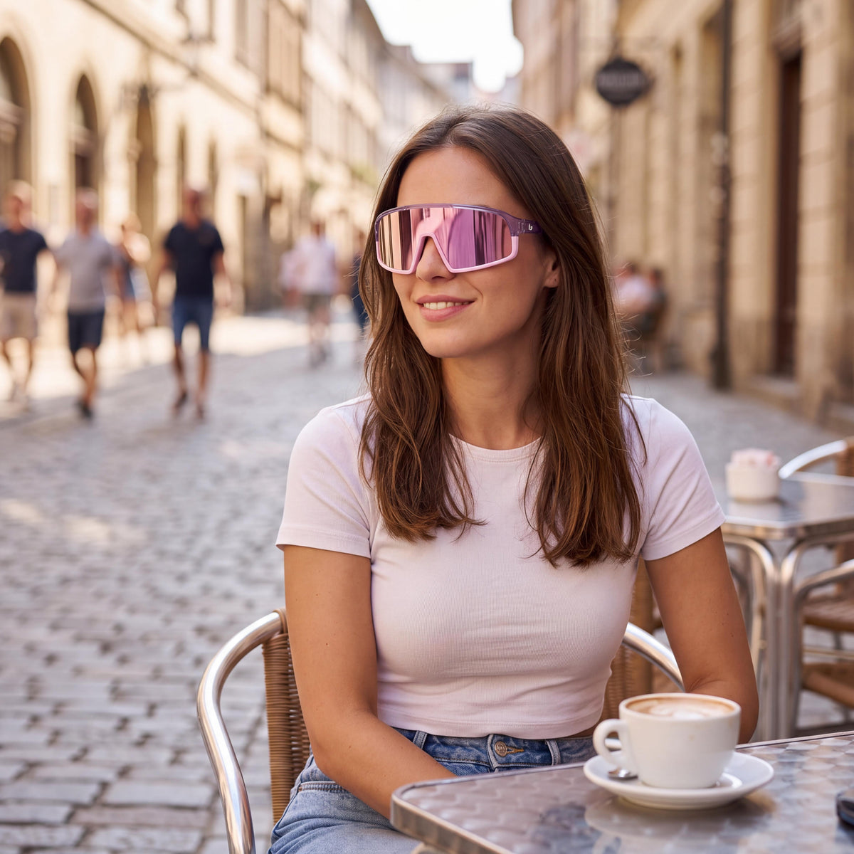 Bollé Striver Purple Shield Sunglasses Unisex, Photo 6