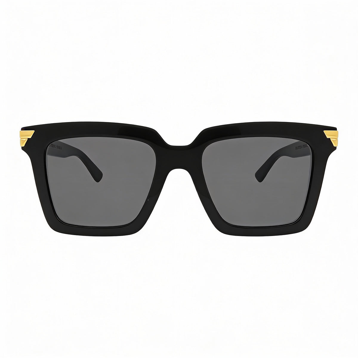 Gafas de sol cuadradas negras Bottega Veneta BV1005S para mujer, 53 mm, Photo 2