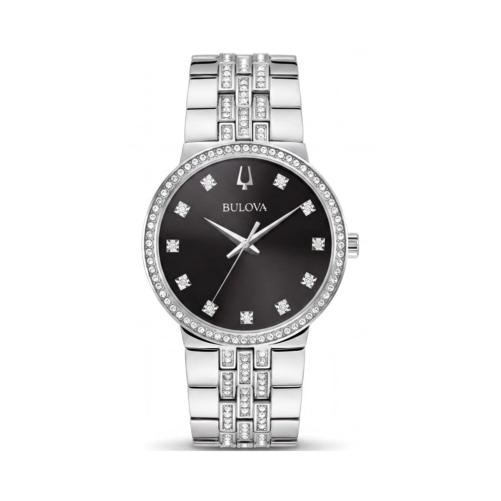 Bulova 96K110 Silver Women's Watch, 40mm
