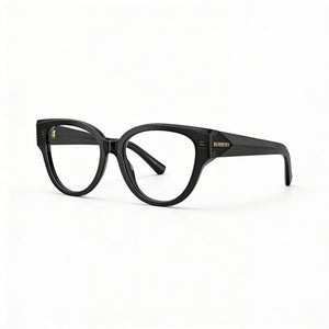 Burberry 0BE2421 Cat Eye Eyeglasses Unisex — side view, Grey temples