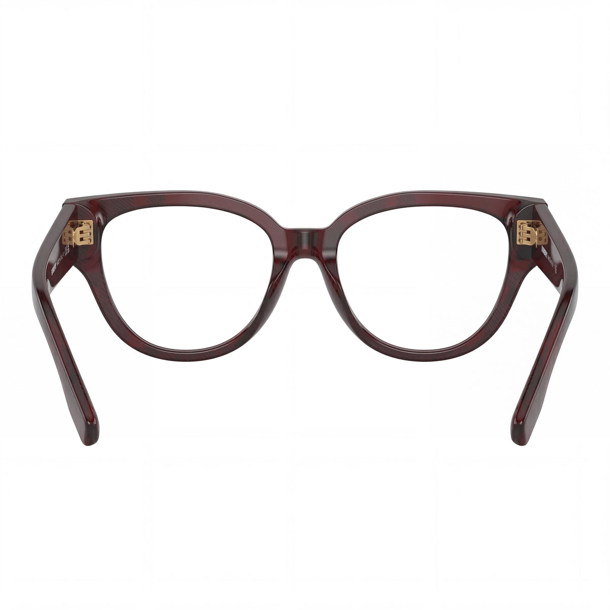 Gafas graduadas redondas rojas unisex Burberry 0BE2421, Photo 3