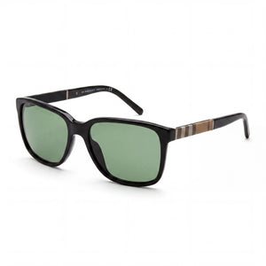 Burberry 0be4181 Black Rectangle Sunglasses Unisex, Grey lens