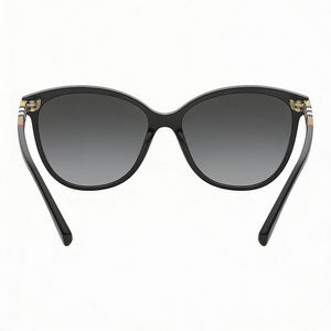 Burberry 0BE4216 Cat Eye Sunglasses for Women — front view, Plastic frame