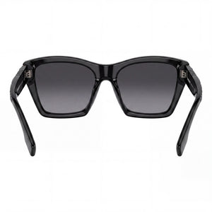 Burberry Arden BE 4391 Square Sunglasses for Women — interior view, Non-Polarized lens detail