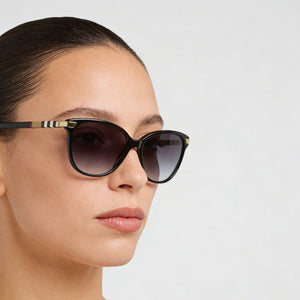 Burberry B4216 Black Sunglasses Women — lifestyle wear, sunny weather and weekend outings