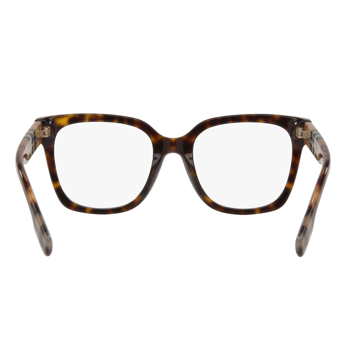 BURBERRY Be 2347 Gafas ópticas de plástico para mujer, color havana oscuro, armazón de 52 mm, lente de 19 mm, puente de 140 mm, patilla, Photo 4