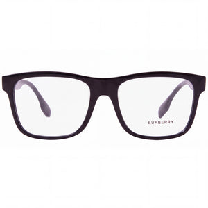 Burberry Be 2353 Rectangle Eyeglasses for Men — front view, Plastic