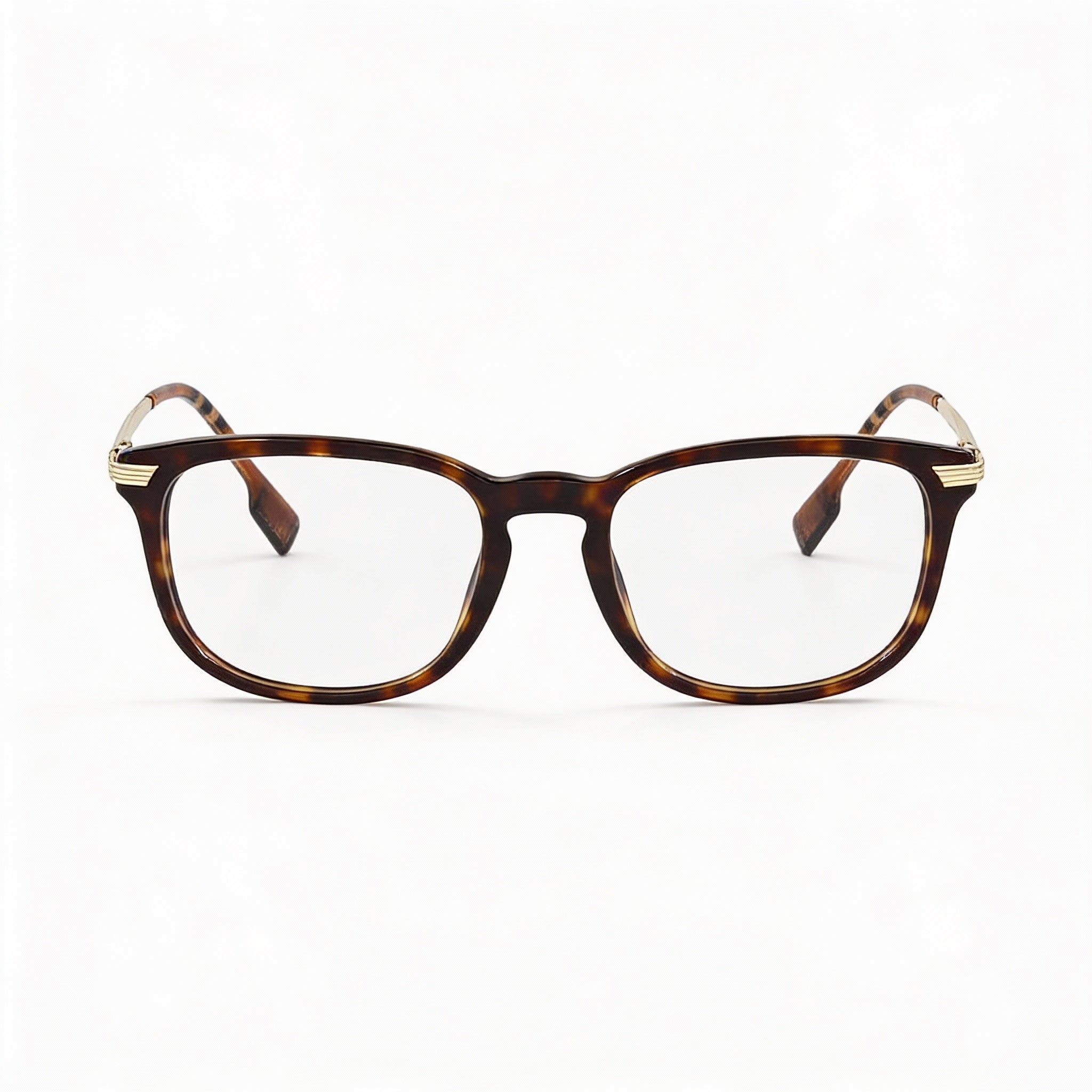 Burberry BE 2369 Gafas Rectangulares Havana para Hombre, Plástico, Photo 2