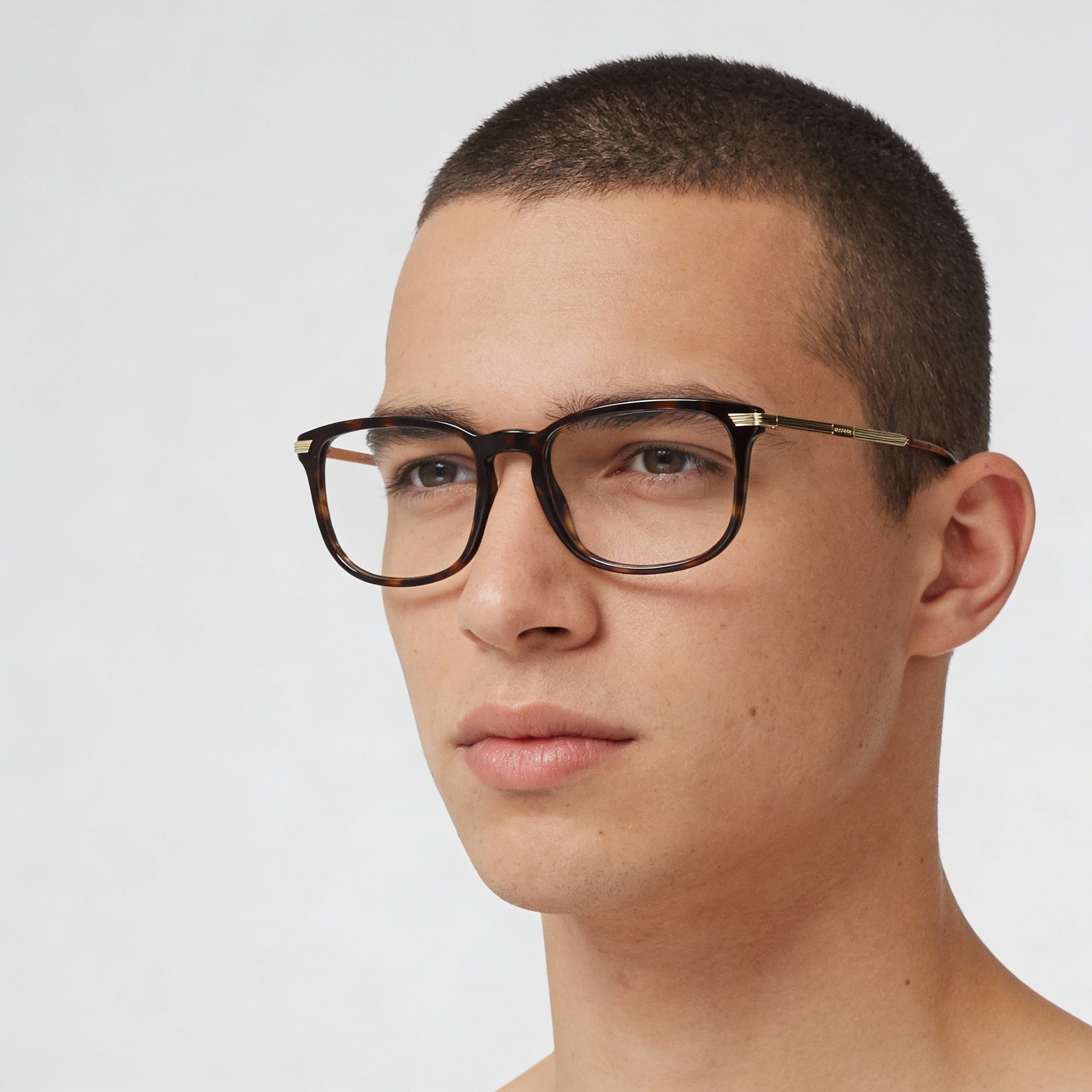 Burberry BE 2369 Gafas Rectangulares Havana para Hombre, Plástico, Photo 4