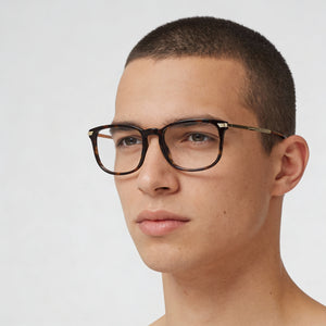 Burberry BE 2369 Rectangle Eyeglasses for Men — interior view, Polycarbonate demo lenses