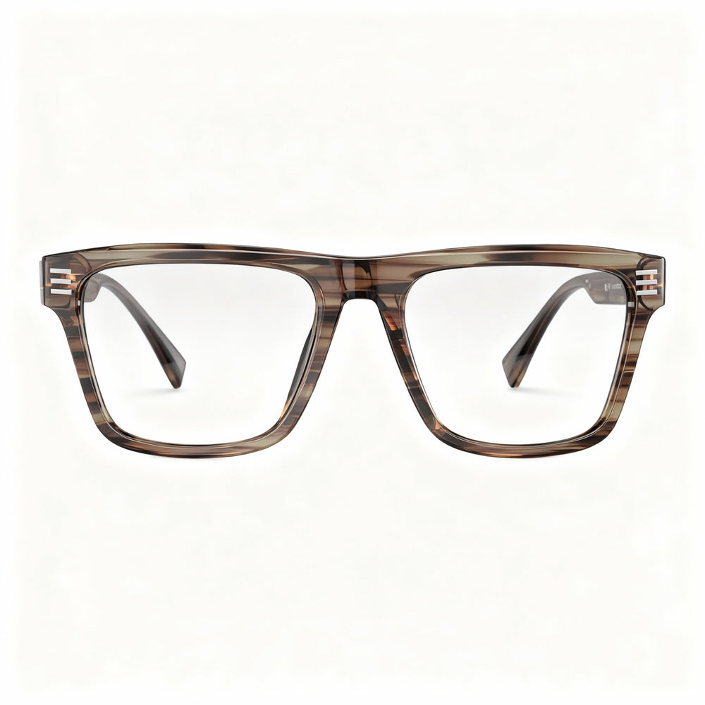 Burberry Be 2387 Rectangle Eyeglasses for Women — front view, Acetate