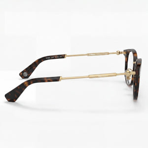 Burberry Be 2413d Round Eyeglasses for Women — front view, Injected