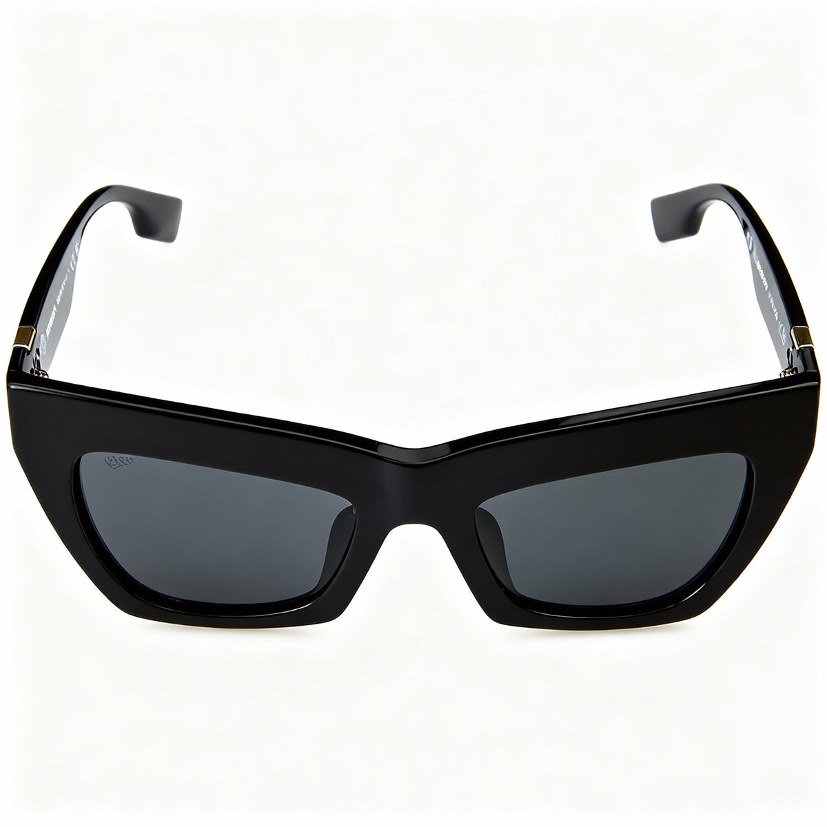 Burberry BE 4405F Gafas de sol de ojo de gato negras gris oscuro para hombre, 51 mm, Photo 2