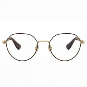 Burberry BE1388D Round Eyeglasses for Men — front view, Metal