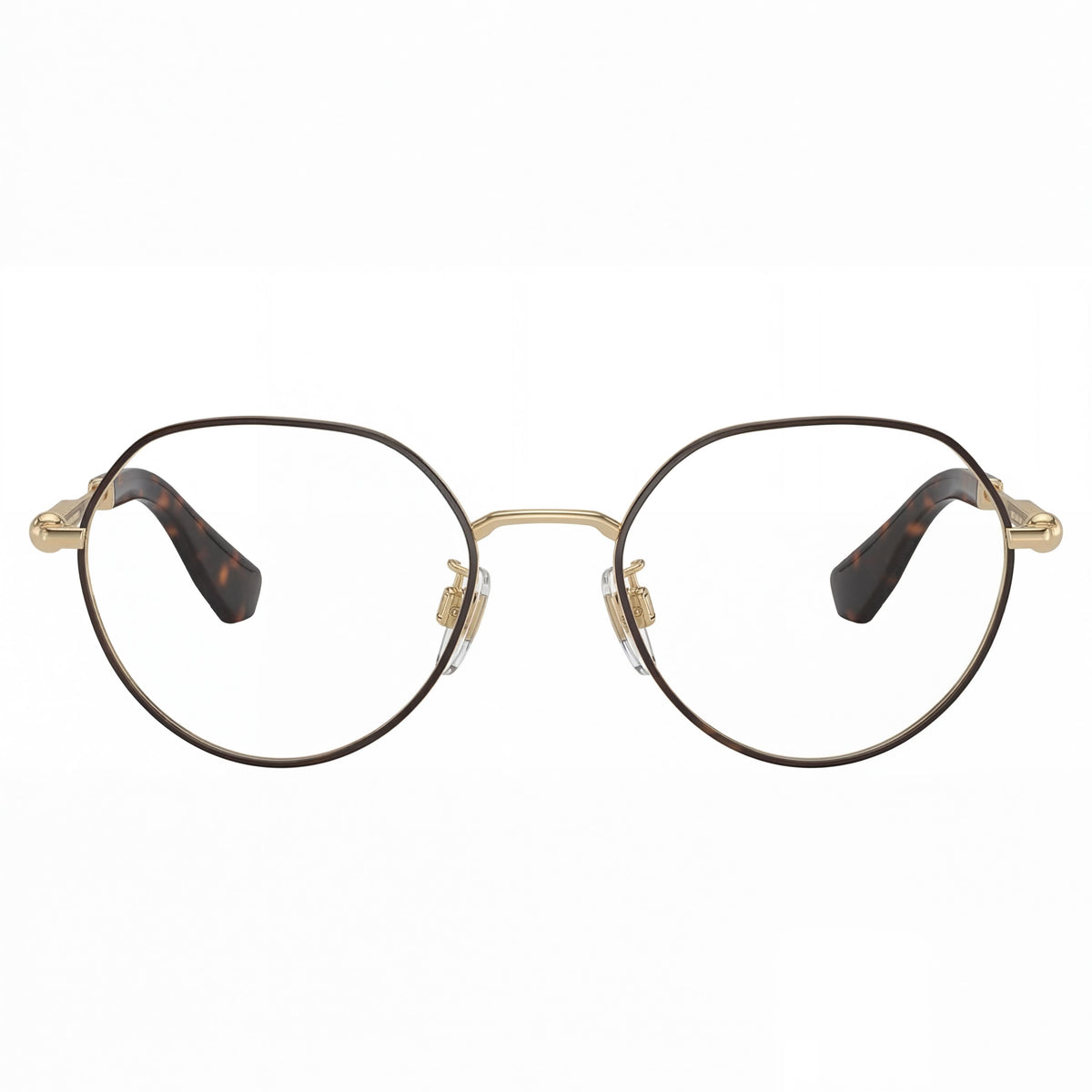 Burberry BE1388D Brown Round Eyeglasses for Men, 51mm, Photo 2