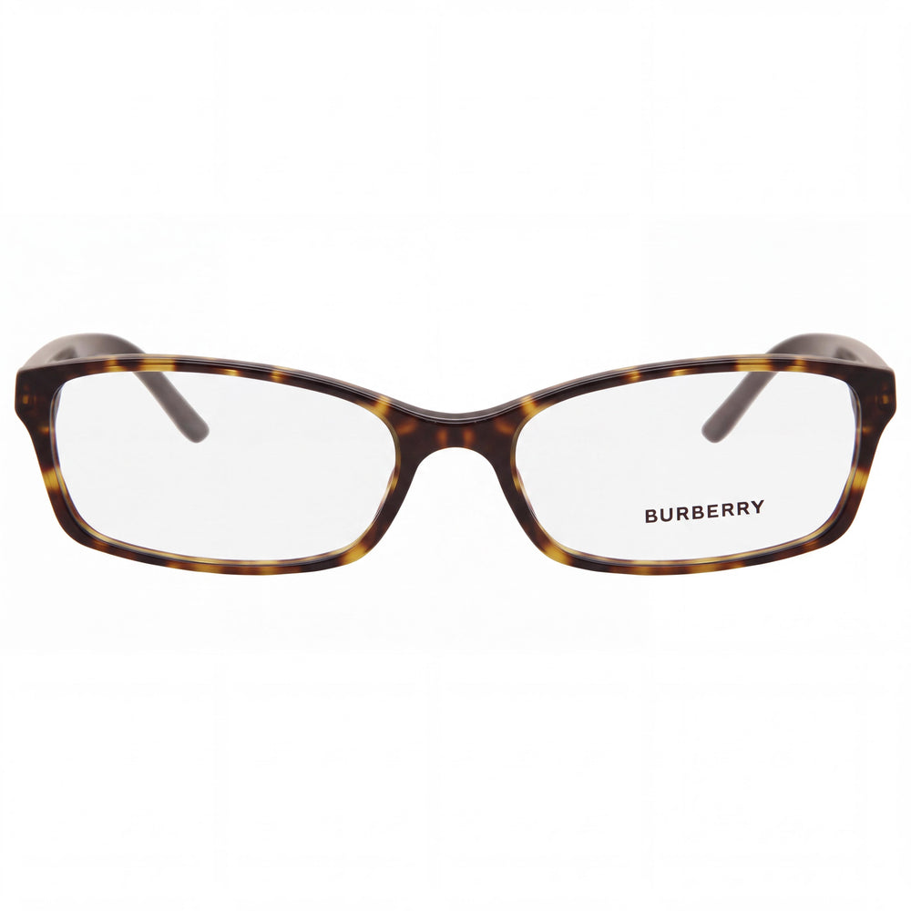 Burberry Be2073 Rectangle Eyeglasses for Women — front view, Acetate