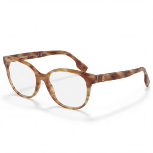 Burberry BE2332 Havana Square Eyeglasses for Women, Plastic frame