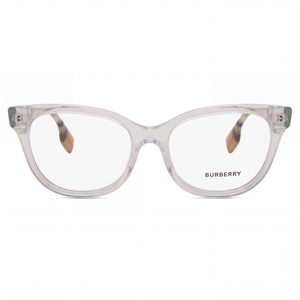 Burberry BE2375 Cat Eye Eyeglasses for Women — front view, Acetate
